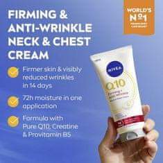 Nivea Krema za učvrstitev in boj proti gubam za vrat in dekolte Q10 200 ml