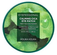 Holika Holika Pomirjujoči in vlažilni hidrogelni obliži za oči Eyefessional Calming Cica (obliž za oči) 60 kosov