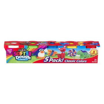 Cra-Z-Art Softee Dough plastelin, 5-delni set (36023)