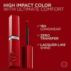 Loreal Paris Infaillible tekoča šminka (Laque Resistance) 4,3 ml (Odtenek 415 Red Bisou)