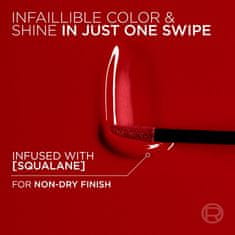 Loreal Paris Infaillible tekoča šminka (Laque Resistance) 4,3 ml (Odtenek 415 Red Bisou)