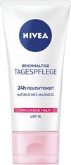 Nivea Hranilna dnevna krema za suho kožo SPF 15 Essential (hranljiva dnevna krema) 50 ml