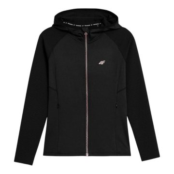 4F Športni puloverji črna 168 - 171 cm/M H4Z21BLDF01220S