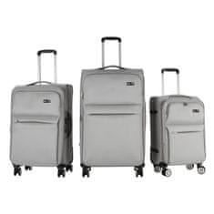 Aga Travel Komplet potovalnih kovčkov MR4676 Svetlo siva