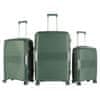Aga Travel Komplet potovalnih kovčkov MR4682 Temno zelena
