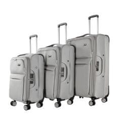 Aga Travel Komplet potovalnih kovčkov MR4676 Svetlo siva