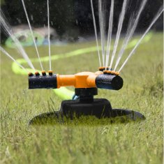 Gardenica Sprinkler 3-kraki vrtljivi pršilnik