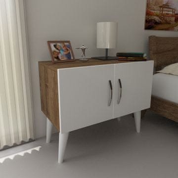 Woody Fashion Nočna omarica