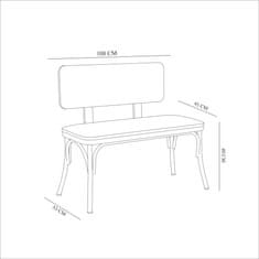 Woody Fashion Bench