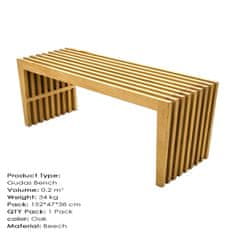 Woody Fashion Bench