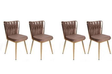 Woody Fashion Komplet stolov (4 kosi)