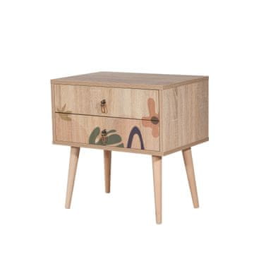 Woody Fashion Nočna omarica