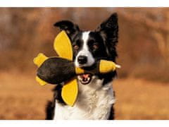 FENICA PafDog Duck Doris Pasja igrača iz usnja in jute 30cm