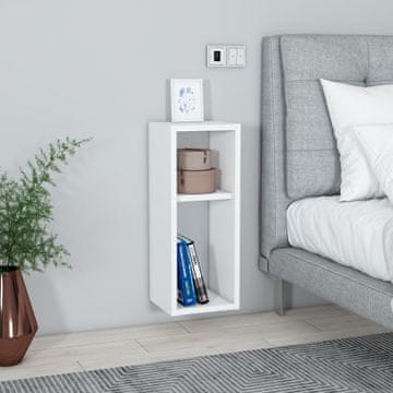 Woody Fashion Nightstand Klaus - White