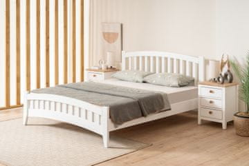 Woody Fashion Double Bedstead Lrya Modern Country - 120 x 200