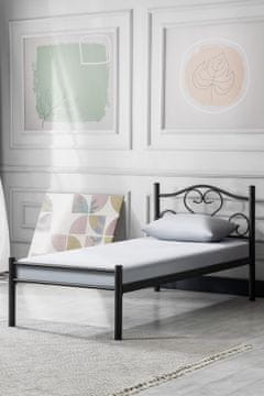 Woody Fashion Single Bedstead K50 - Black (90 x 200)