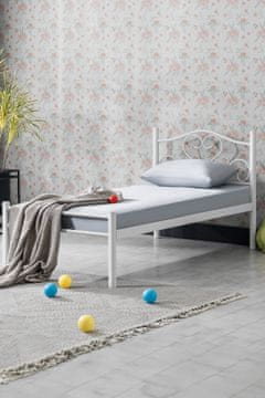 Woody Fashion Single Bedstead K50 - White (90 x 200)