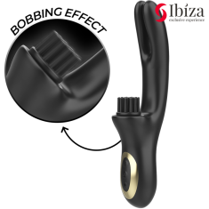 Ibiza VIBRATOR RABBIT Ibiza Hi-Tech Brushing And Double Wave