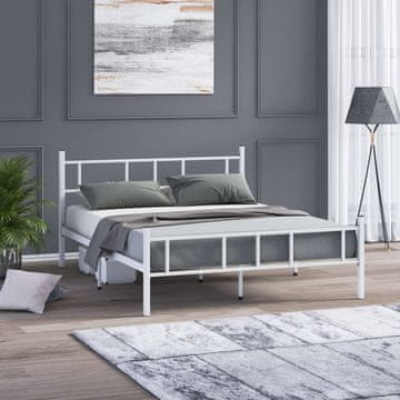 Woody Fashion Double Bedstead Akın - White 140x200