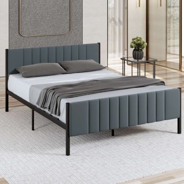 Woody Fashion Double Bedstead Lotus 120x200