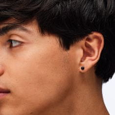 S'Agapõ Črni piercing enojni uhan Rogue SRG26