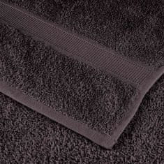 Vidaxl Brisače 50 kos FROGN antracit 15x21 cm 100 % bombaž