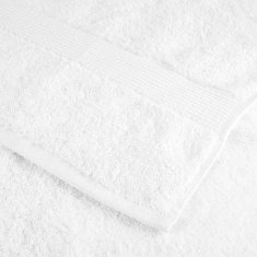 Vidaxl Premium brisače SOLUND 10 kos bela 50x100 cm 600 g/m2