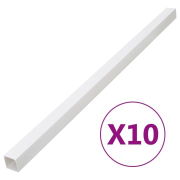 Vidaxl Kabelska cev 100x60 mm 10 m PVC