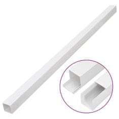 Vidaxl Kabelska cev 100x60 mm 10 m PVC