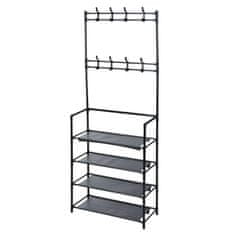 Vidaxl Storage Solutions Regal za oblačila s 4 policami 60x26x155 cm