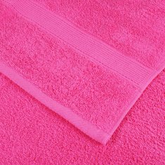 Vidaxl Premium brisače SOLUND 4 kos roza 80x200 cm 600 g/m2