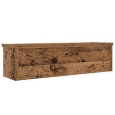 Vidaxl Kuhinjsko stojalo ki ga je mogoče zlagati star les 50x15x16 cm