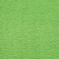 Vidaxl Brisače 10 kos zelena 30x30 cm 360 gsm 100% bombaž