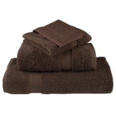 Vidaxl Premium brisače SOLUND 10 kos rjava 50x100 cm 600 g/m2