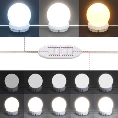 Vidaxl Zrcalna omarica z LED starim lesom 90x31,5x62 cm