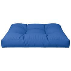 Vidaxl Blazina za kavč iz palet kraljevsko modra 70x70x12 cm