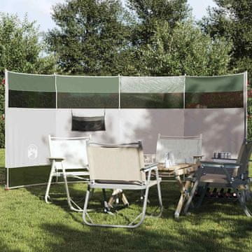 Vidaxl vidaXL Kamping tenda zelena 366x152x152 cm vodoodporna