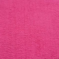 Vidaxl Brisače za roke 10 kos roza 50x100 cm 360 gsm 100% bombaž