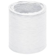 Vidaxl Izpušna cev PVC 6 m Ø20 cm