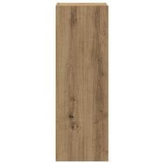 Vidaxl 3 kosi stenske TV omarice Artisan Oak Engineered Wood