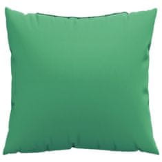 Vidaxl Blazine za kavč 4 kosi zelene 50x50 cm blago