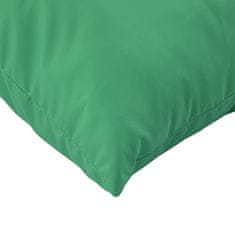 Vidaxl Blazine za kavč 4 kosi zelene 60x60 cm blago