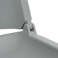Vidaxl Sedež za čoln 2 kosa s podstavkom nastavljiv 360° vrtenje