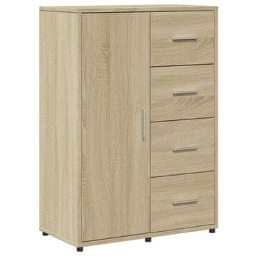Vidaxl Komoda sonoma hrast 60x31x84 cm inženirski les