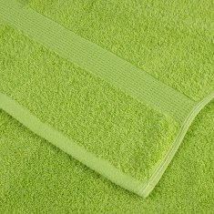 Vidaxl Premium brisače SOLUND 4 kosi zelena 100x200 cm 600 gsm