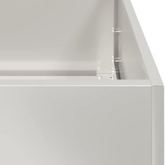 Vidaxl Sadilnik 100x100x40 cm iz nerjavečega jekla