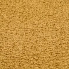 Vidaxl Brisače za savno 10 kos zlata 80x200 cm 360 g/m² 100% bombaž