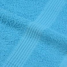 Vidaxl Brisače za savno 2 kos turkizna 80x200 cm 360 gsm 100% bombaž
