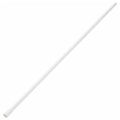 Vidaxl Kabelska cev s sponkami Ø16mm 30 m PVC