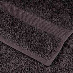 Vidaxl Brisače za goste 50 kos FROGN antracit 30x50 cm 100% bombaž